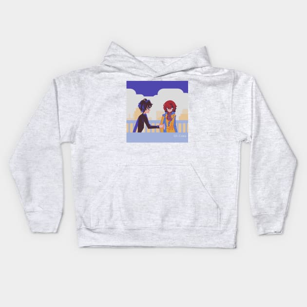 3rd semester Kids Hoodie by OkiComa